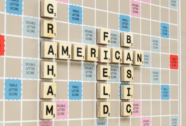 Scrabble Board Wall Art